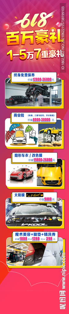 汽车长图