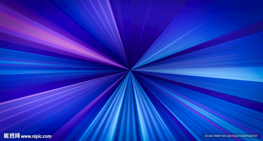 蓝色放射背景