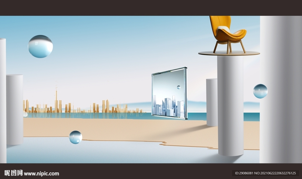 高端地产背景 创意背景