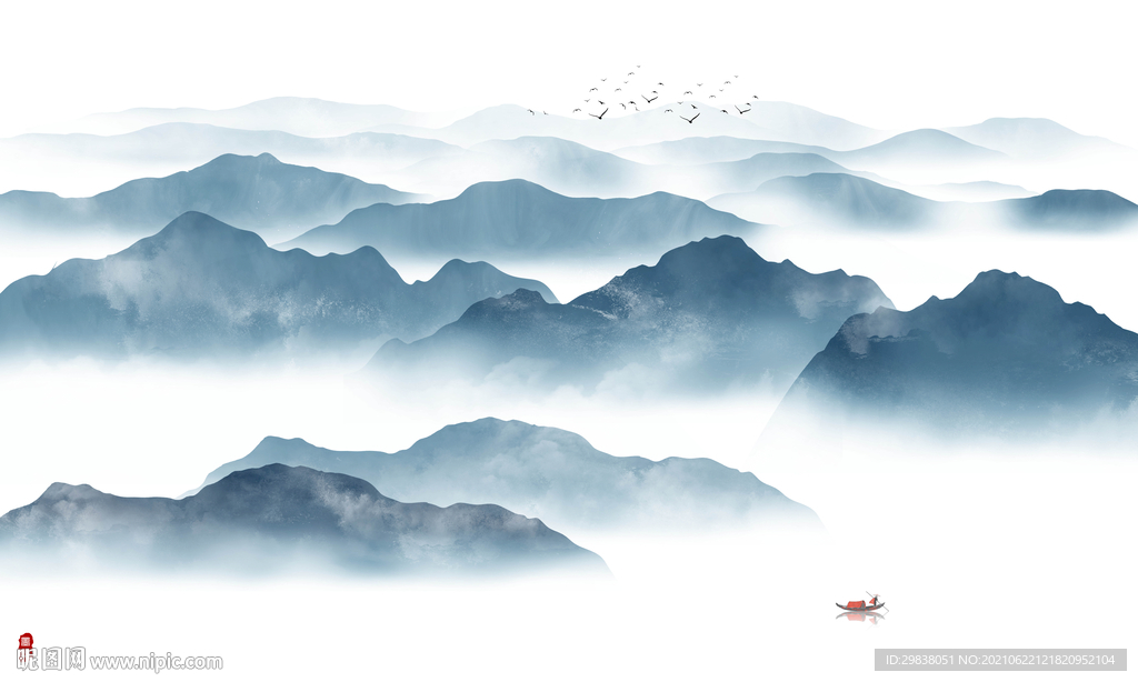 水墨山水