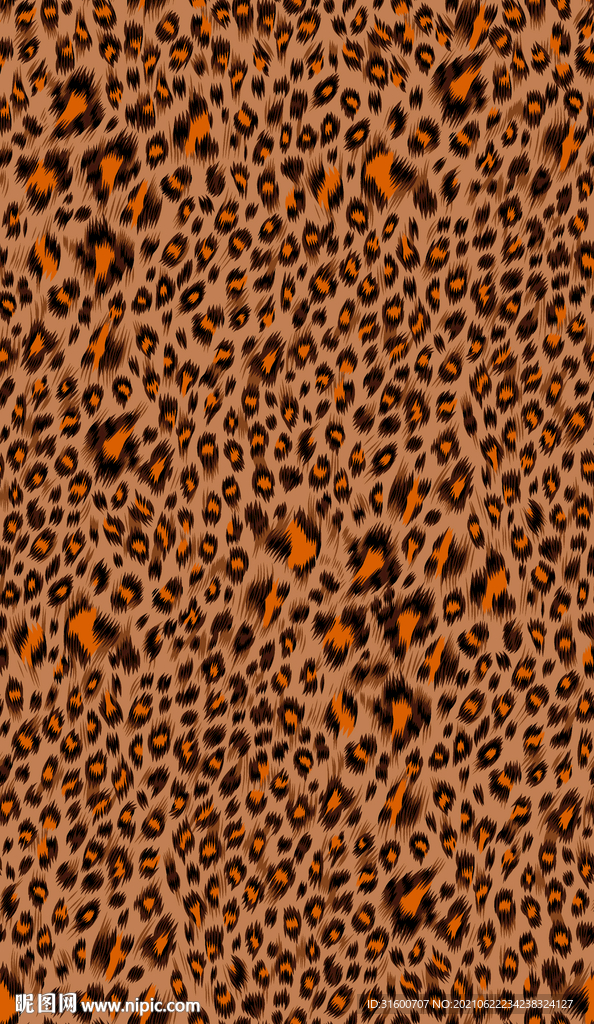 抽象豹纹肌理