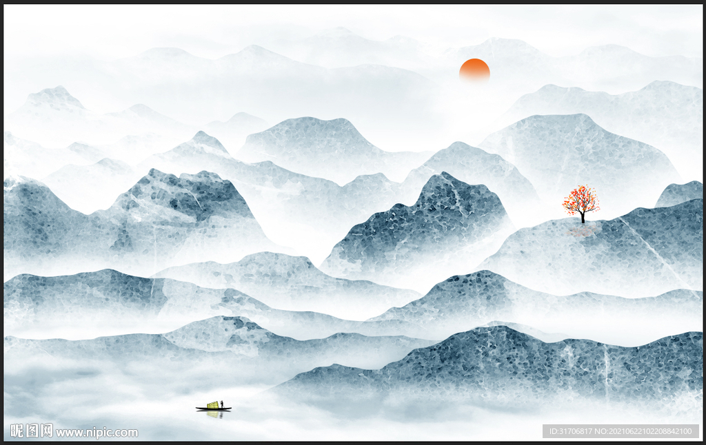 山水画 