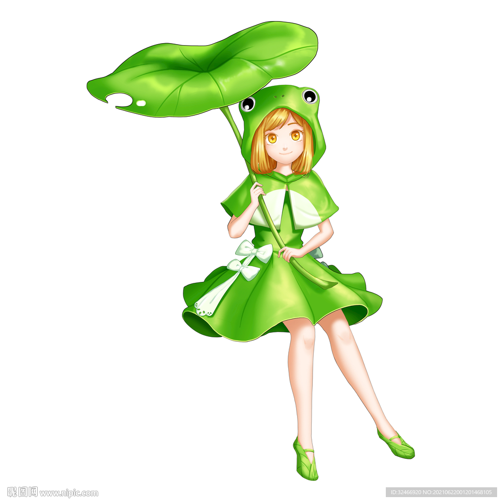 青蛙女孩