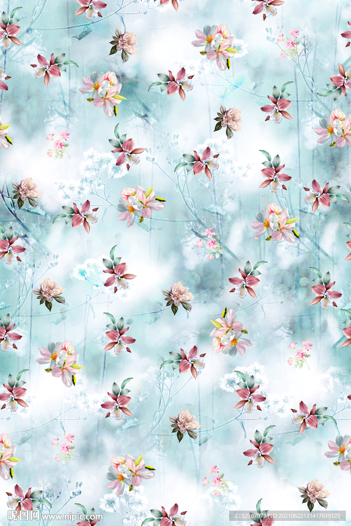 手绘花