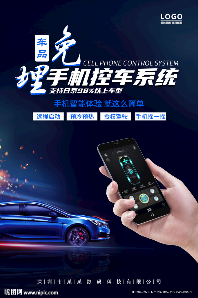 汽车产品海报