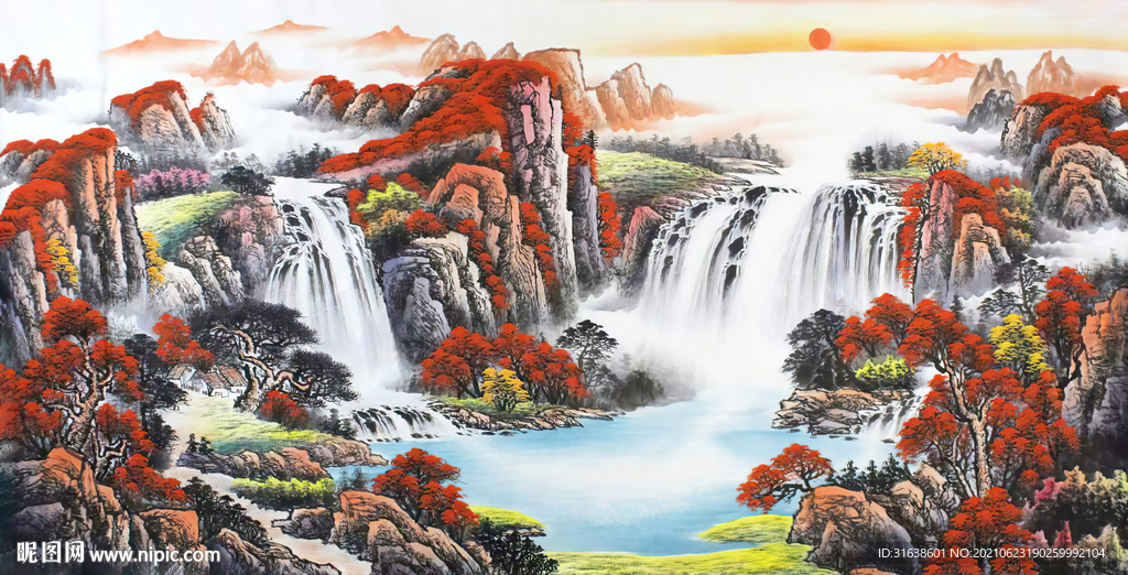 山水画 
