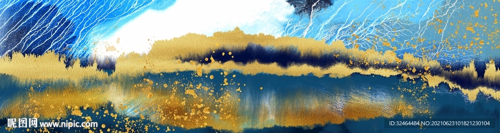 高端抽象油画