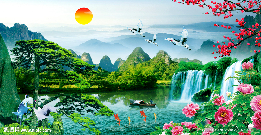 山水风景