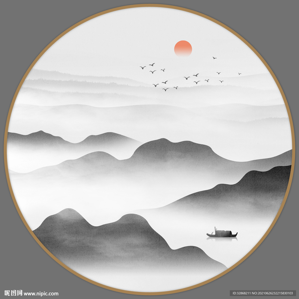 山水画