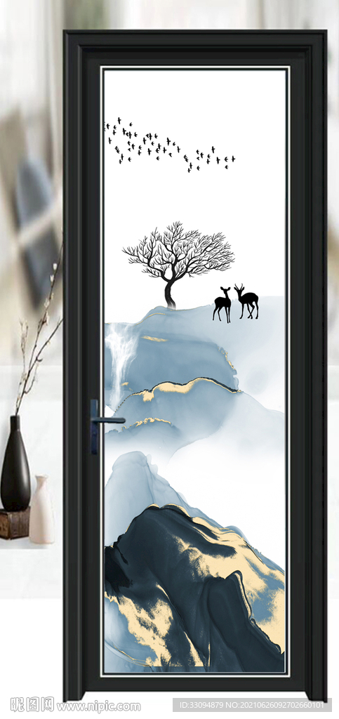 原创高清平开门写真图