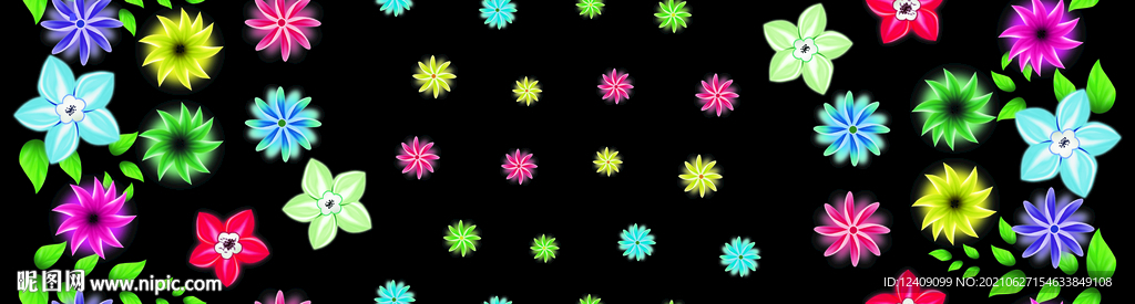 手绘花