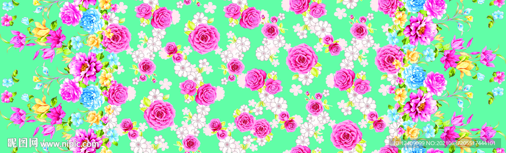 对称花