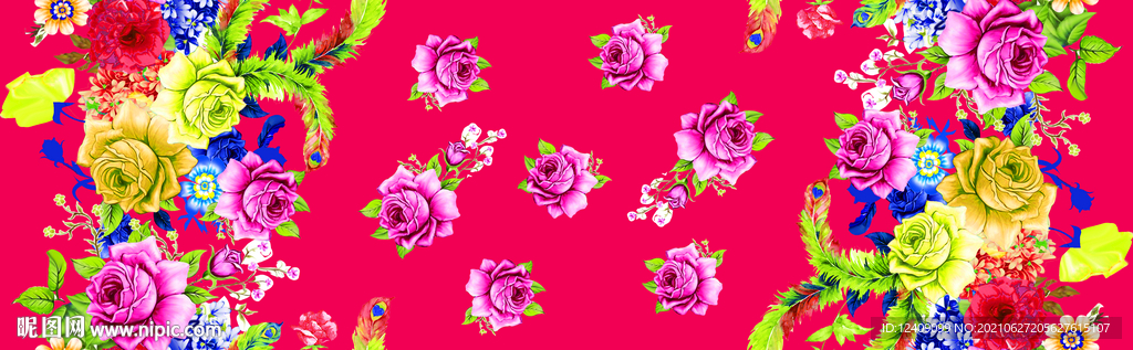 对称花