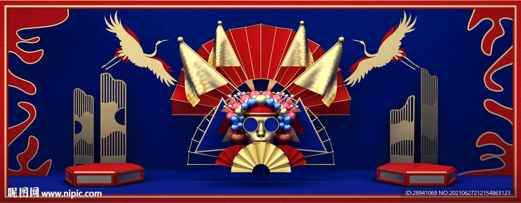 国潮海报 产品展示海报