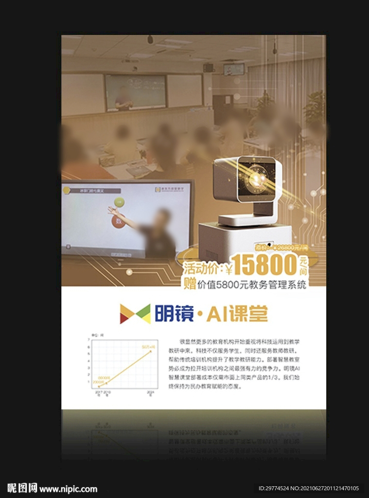 摄像机产品单页 海报