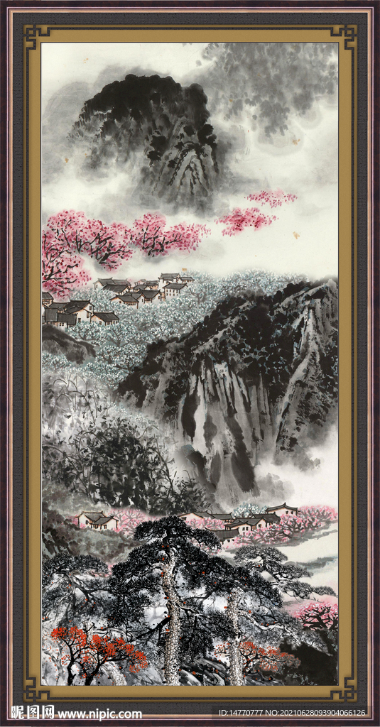 山水画 