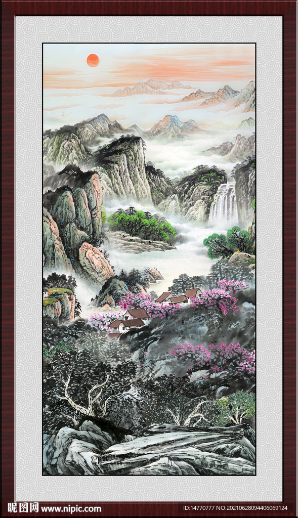 山水画 