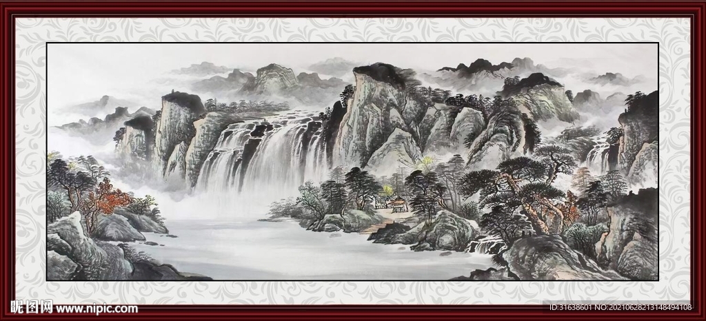 山水画 