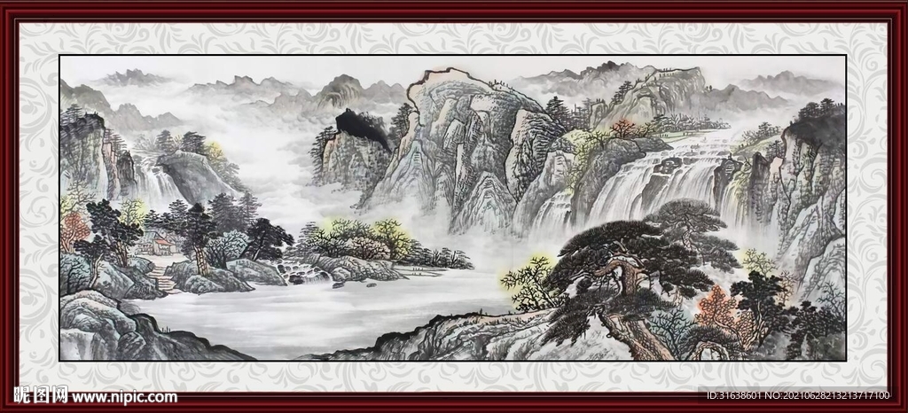 山水画 