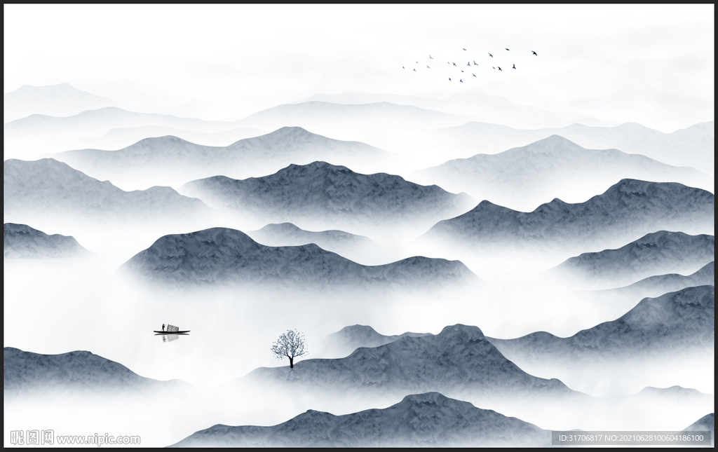 山水画