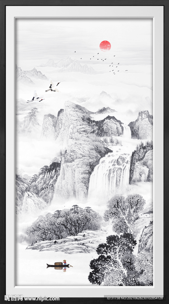 国画山水