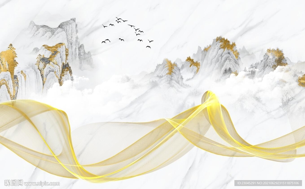 简约现代电视背景墙