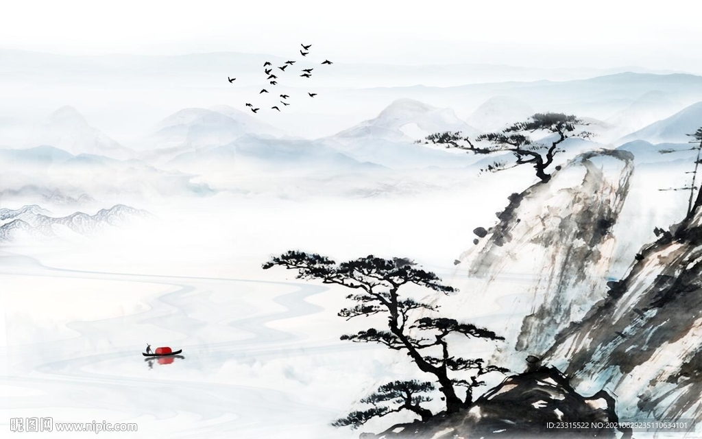 中式电视背景墙