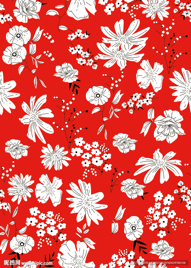 小碎花  