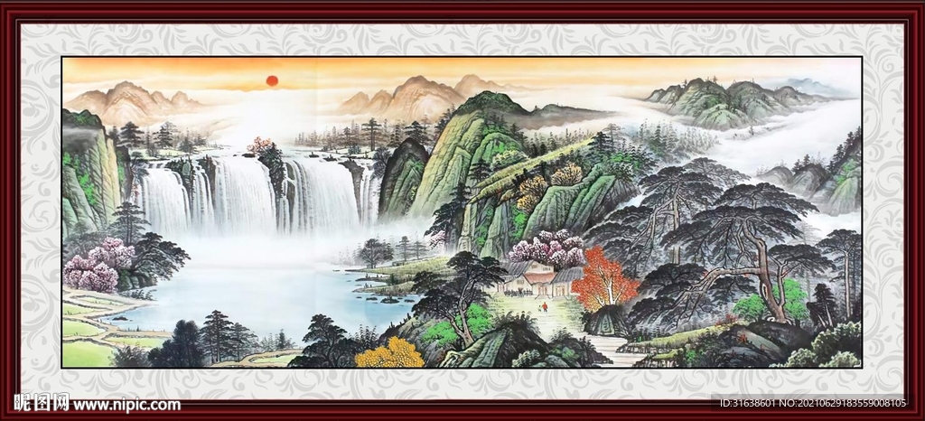 山水画