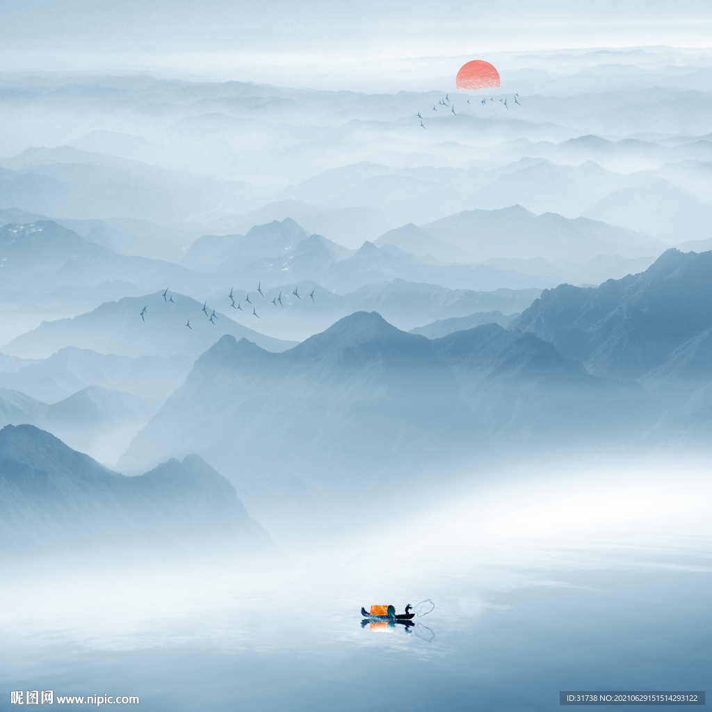 水墨山水