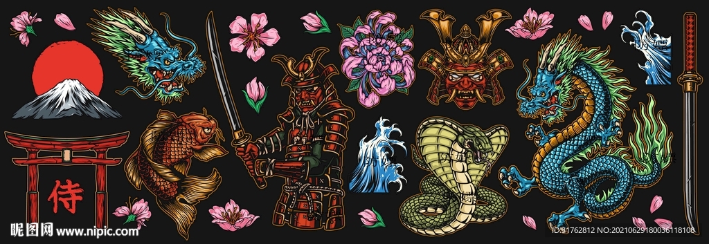 大牌印花