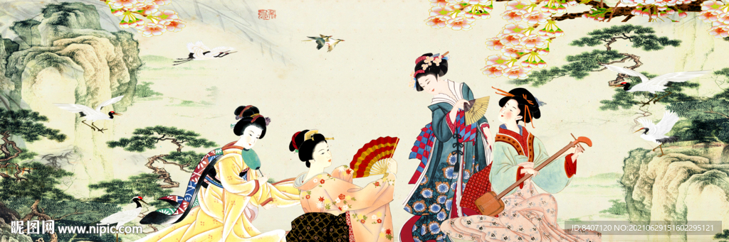 仕女图