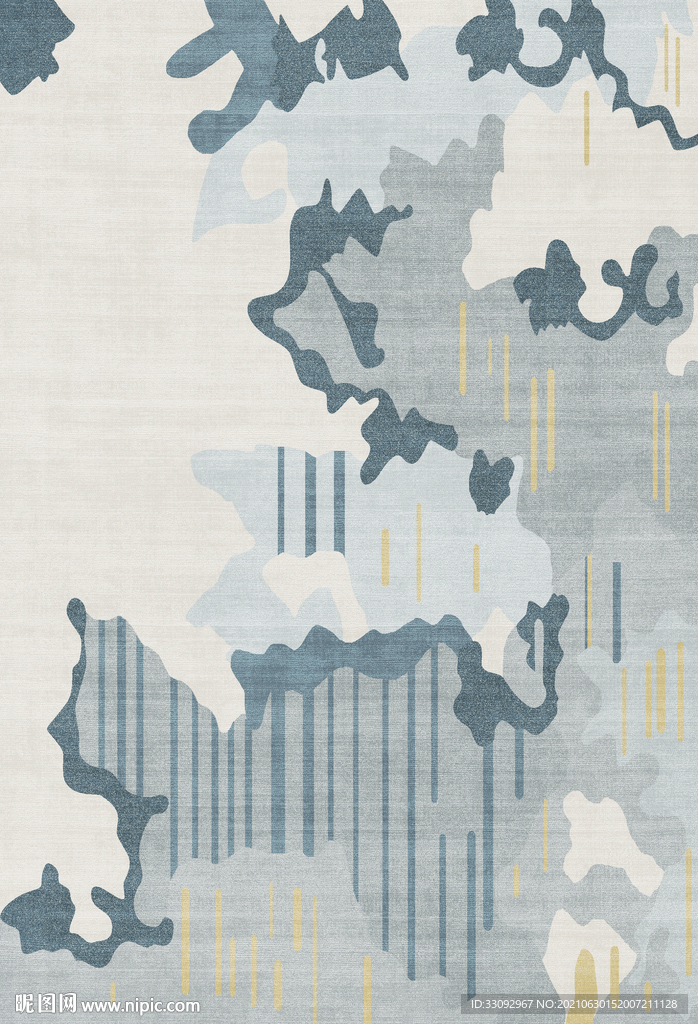 抽象地毯图案设计