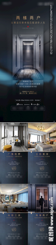 地产价值系列海报