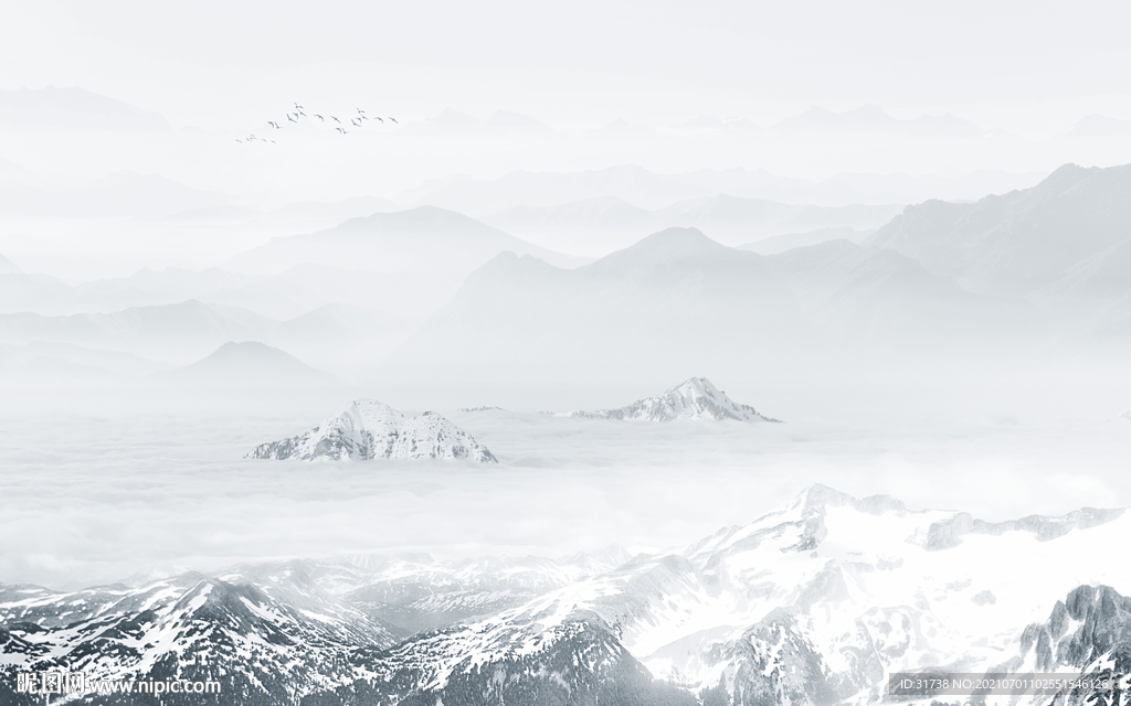 水墨山水
