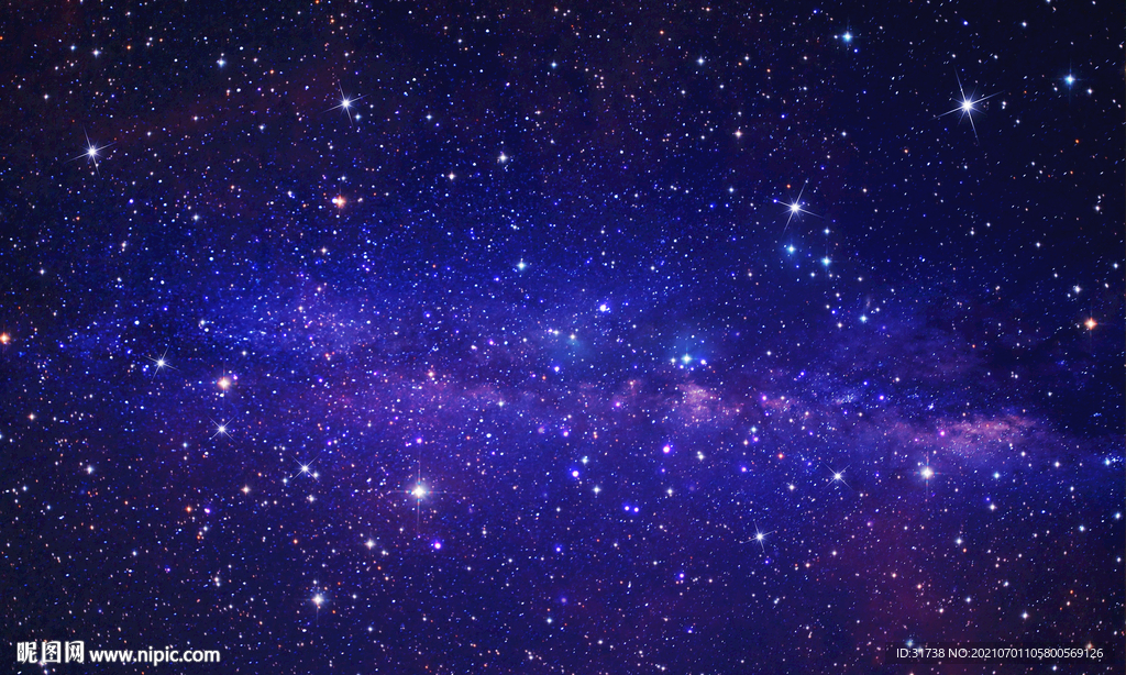 蓝色星空