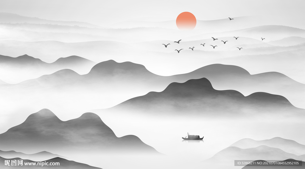 山水画