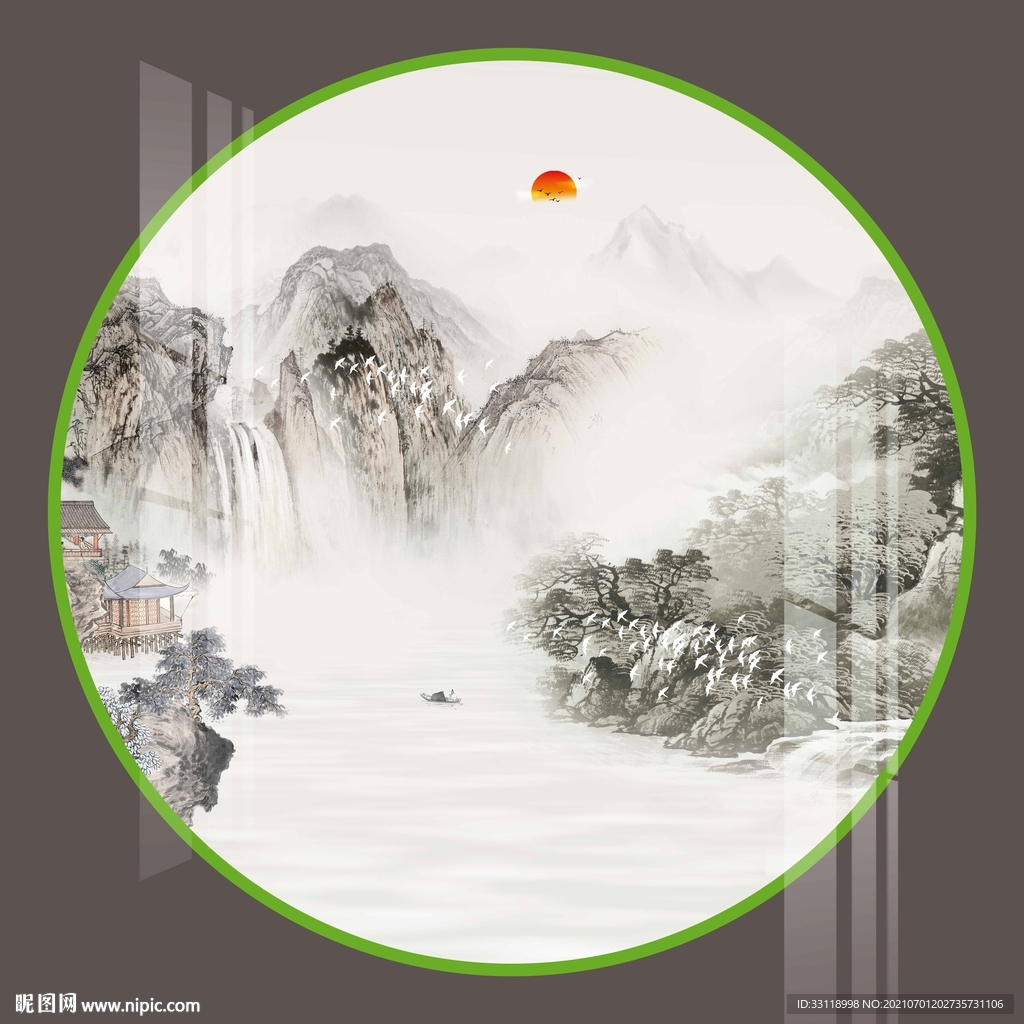 水墨山水