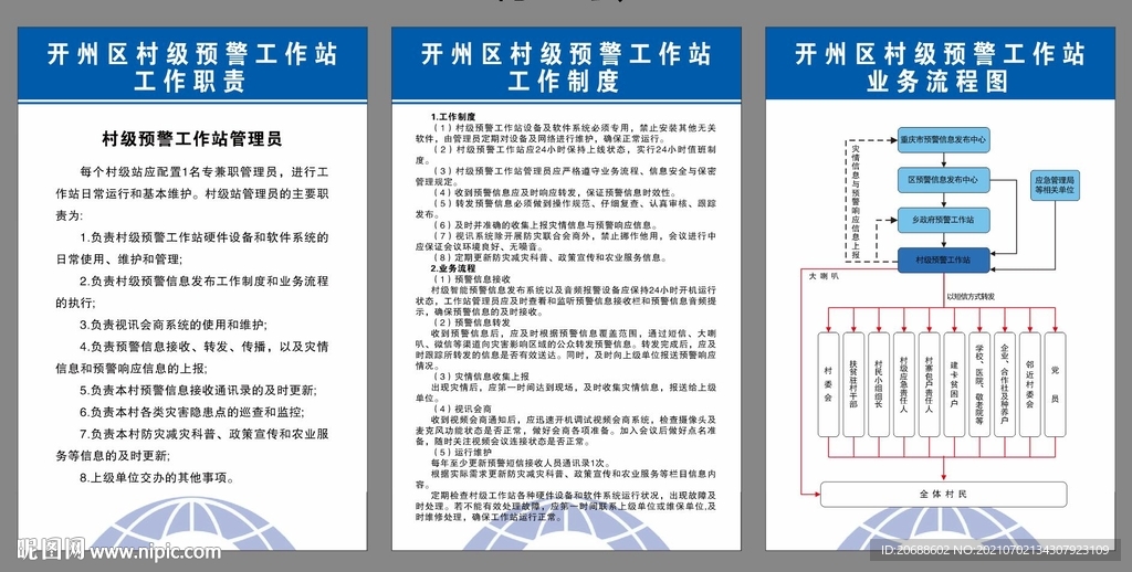 村级预警工作站工作制度