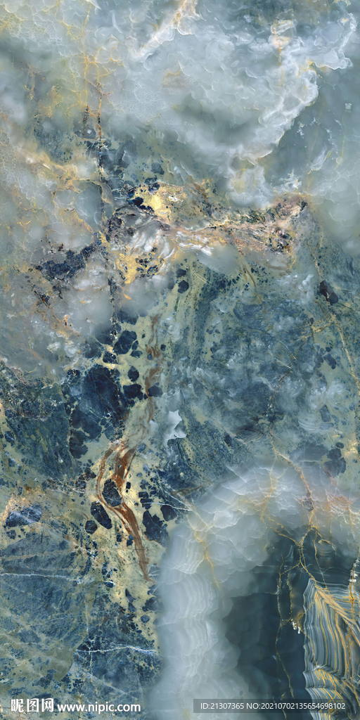 蓝灰 蓝金沙瓷砖玉石贴图底纹素