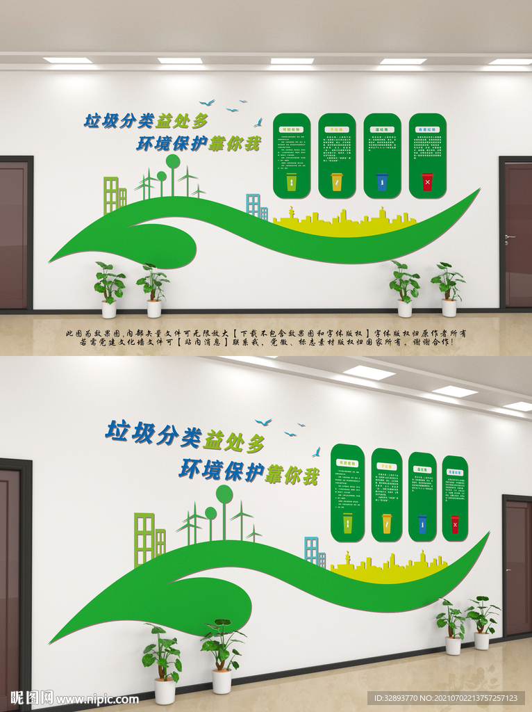 垃圾分类文化墙