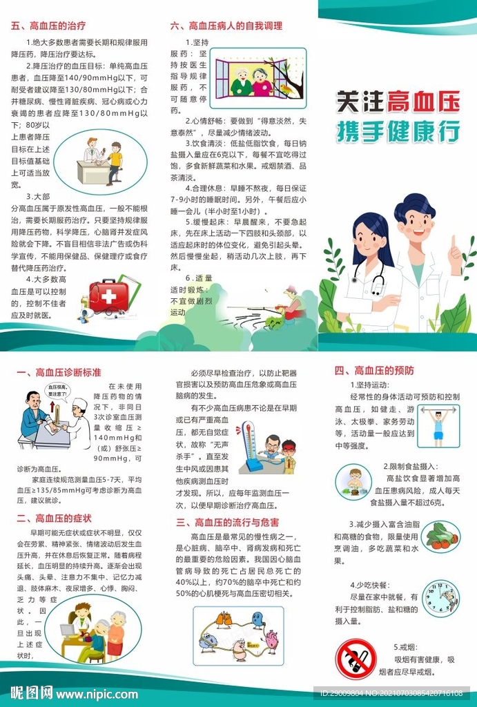 高血压折页