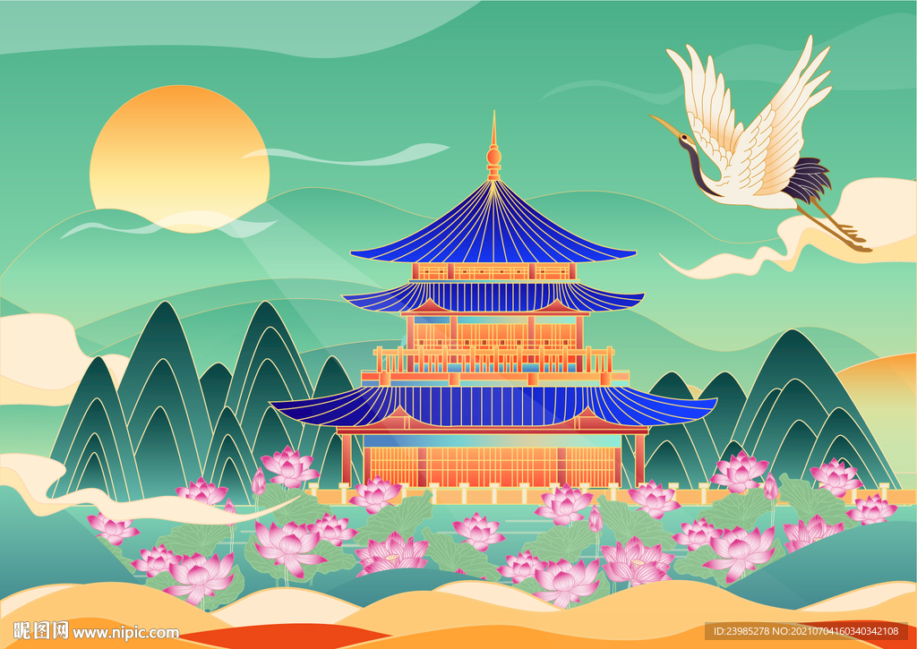 赏莲