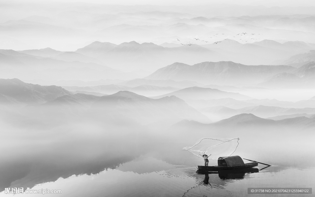 水墨山水