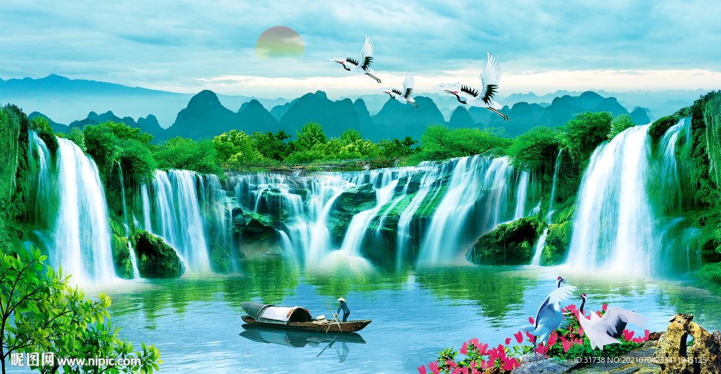 山水风景 