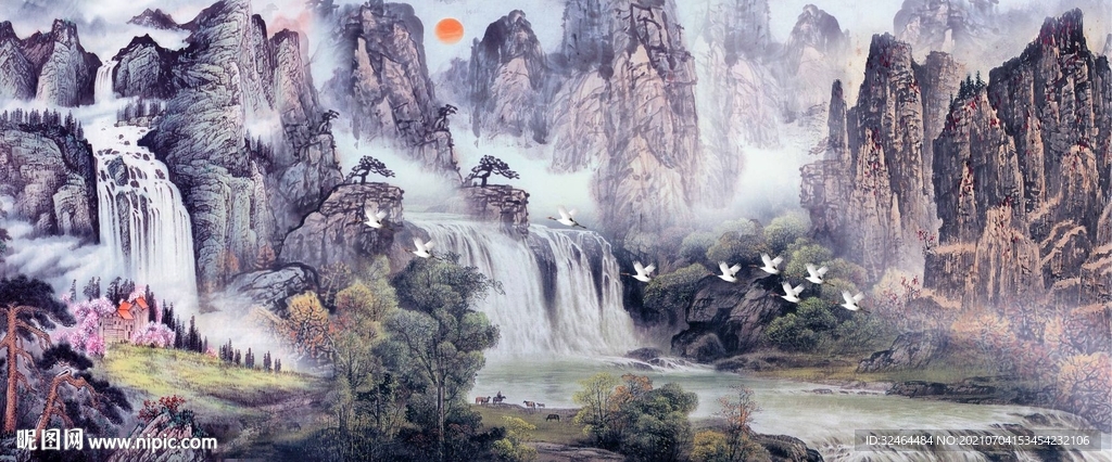 山水画