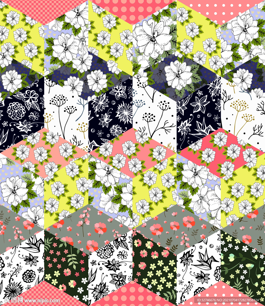 拼接花