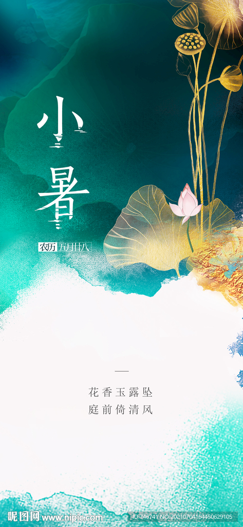 小暑 荷叶