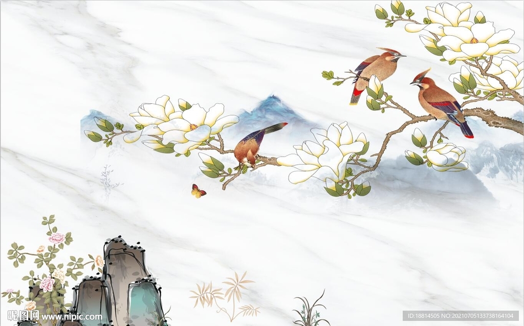 中式电视背景墙