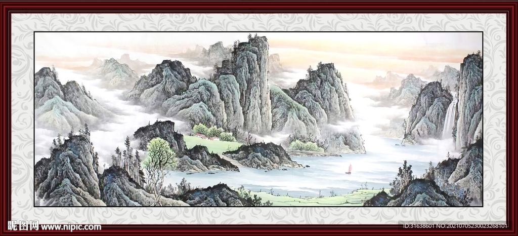 山水画